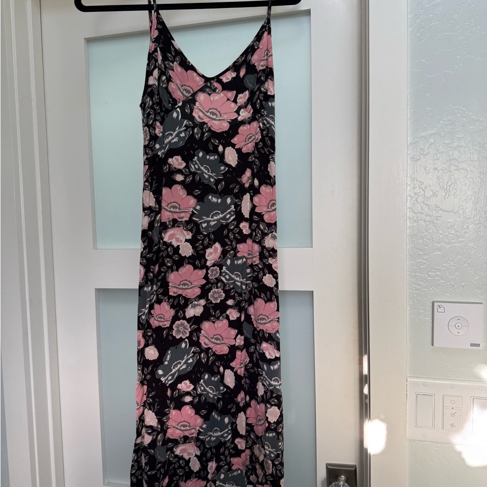 Spell Pink and Green Slip Dress for a Night Out